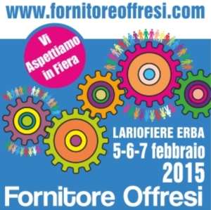 Vi aspettiamo dal 5 al 7 Febbraio a Lario per la fiera FORNITOREOFFRESI